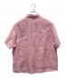 POLO RALPH LAUREN (ポロ・ラルフローレン) リネン半袖シャツ ピンク サイズ:L：5000円