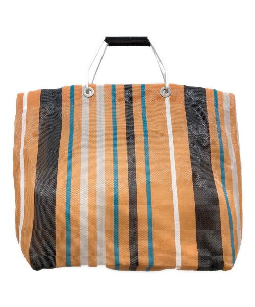 MARNI（マルニ）MARNI (マルニ) マーケット トートバッグ オレンジの古着・服飾アイテム