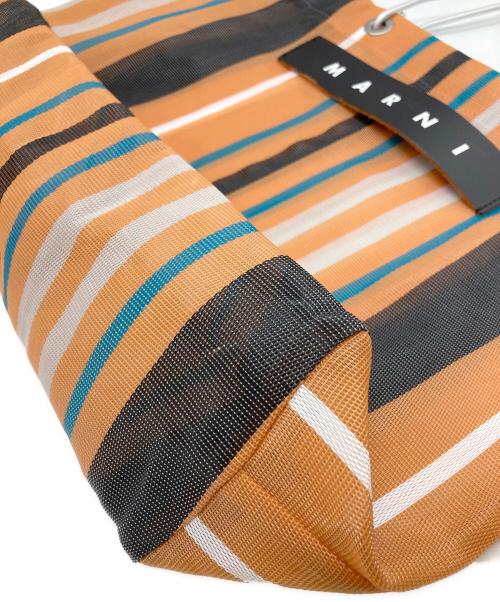MARNI（マルニ）MARNI (マルニ) マーケット トートバッグ オレンジの古着・服飾アイテム