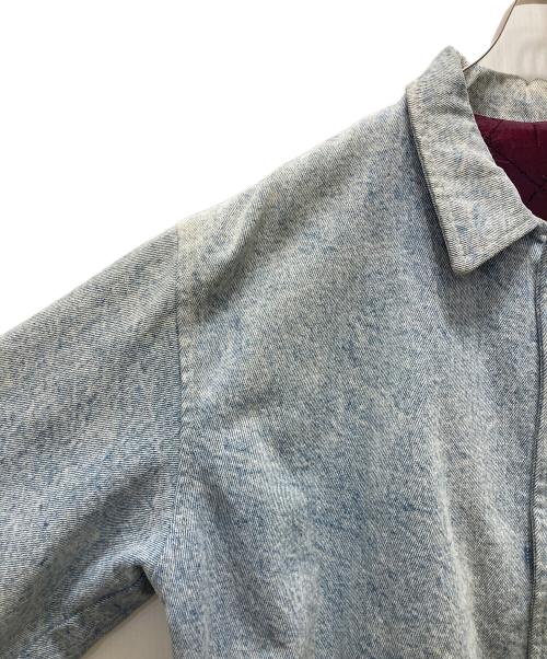 Identity inc（-）identity inc (-) バックワッペン デニムブルゾン ネイビー サイズ:XLの古着・服飾アイテム