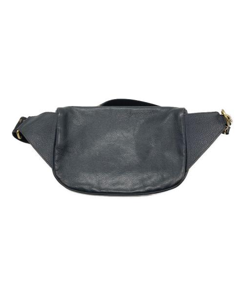 IL BISONTE（イル ビゾンテ）IL BISONTE (イル ビゾンテ) バムバッグ ブラックの古着・服飾アイテム