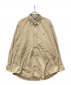 RALPH LAURENラルフローレン）の古着「コーデュロイBDシャツ」｜ブラウン
