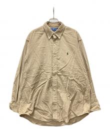 RALPH LAUREN（ラルフローレン）の古着「コーデュロイBDシャツ」｜ブラウン