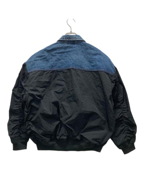 LEVI'S（リーバイス）LEVI'S (リーバイス) MA-1ドッキングジャケット インディゴ サイズ:XSの古着・服飾アイテム