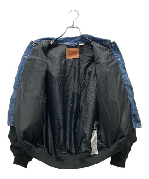 LEVI'S（リーバイス）LEVI'S (リーバイス) MA-1ドッキングジャケット インディゴ サイズ:XSの古着・服飾アイテム