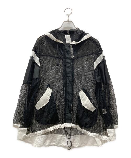 Risley（リズレー）Risley (リズレー) メッシュジャケット ブラック サイズ:記載無しの古着・服飾アイテム