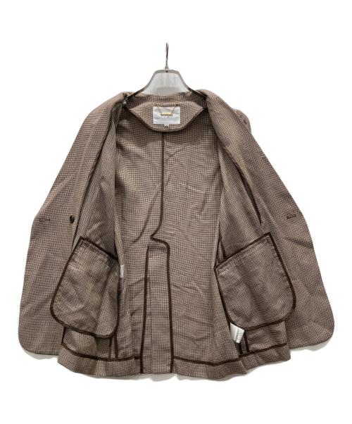 The Virgnia（ザ ヴァージニア）The Virgnia (ザ ヴァージニア) テーラードジャケット ブラウン サイズ:36の古着・服飾アイテム