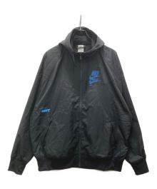 NIKE（ナイキ）の古着「ウーブンウィンドランナージャケット」｜ブラック