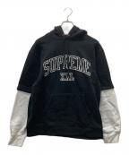 SUPREMEシュプリーム）の古着「20SS Hooded Sweatsshirt」｜ブラック