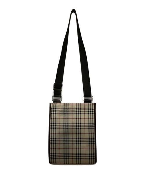 BURBERRY（バーバリー）BURBERRY (バーバリー) ノヴァチェック柄ショルダーバッグ ベージュの古着・服飾アイテム