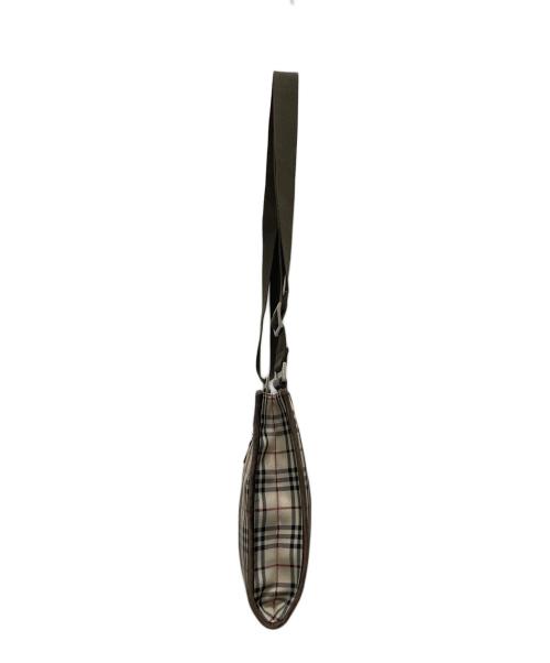 BURBERRY（バーバリー）BURBERRY (バーバリー) ノヴァチェック柄ショルダーバッグ ベージュの古着・服飾アイテム