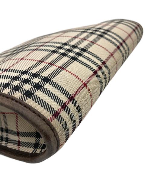 BURBERRY（バーバリー）BURBERRY (バーバリー) ノヴァチェック柄ショルダーバッグ ベージュの古着・服飾アイテム