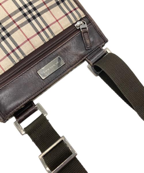 BURBERRY（バーバリー）BURBERRY (バーバリー) ノヴァチェック柄ショルダーバッグ ベージュの古着・服飾アイテム