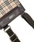 中古・古着 BURBERRY (バーバリー) ノヴァチェック柄ショルダーバッグ ベージュ：11000円