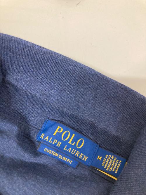 POLO RALPH LAUREN（ポロ・ラルフローレン）POLO RALPH LAUREN (ポロ・ラルフローレン) ポロシャツ ネイビー サイズ:Mの古着・服飾アイテム