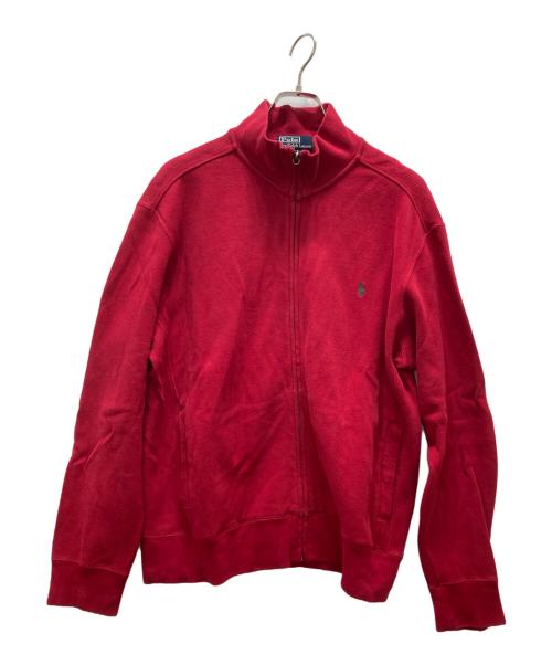 POLO RALPH LAUREN（ポロ・ラルフローレン）POLO RALPH LAUREN (ポロ・ラルフローレン) スウェットジャケット レッド サイズ:Ⅼの古着・服飾アイテム