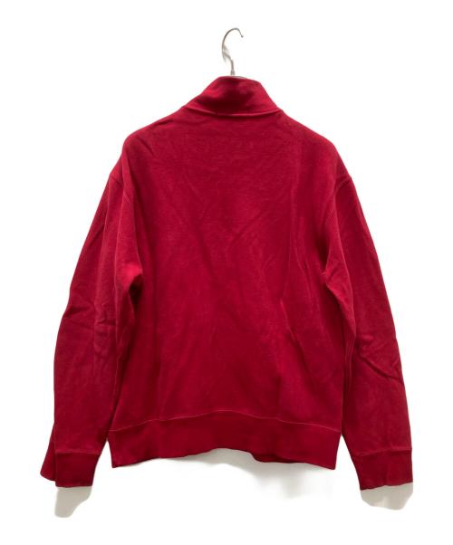 POLO RALPH LAUREN（ポロ・ラルフローレン）POLO RALPH LAUREN (ポロ・ラルフローレン) スウェットジャケット レッド サイズ:Ⅼの古着・服飾アイテム