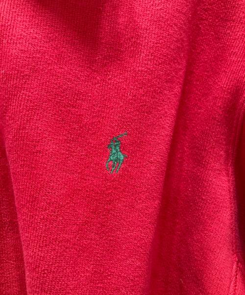 POLO RALPH LAUREN（ポロ・ラルフローレン）POLO RALPH LAUREN (ポロ・ラルフローレン) スウェットジャケット レッド サイズ:Ⅼの古着・服飾アイテム