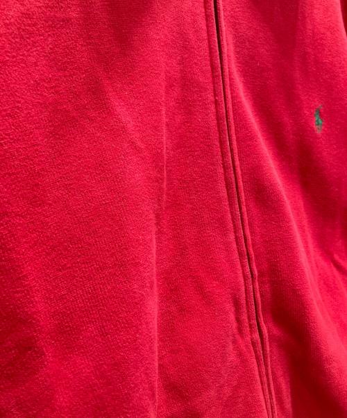POLO RALPH LAUREN（ポロ・ラルフローレン）POLO RALPH LAUREN (ポロ・ラルフローレン) スウェットジャケット レッド サイズ:Ⅼの古着・服飾アイテム