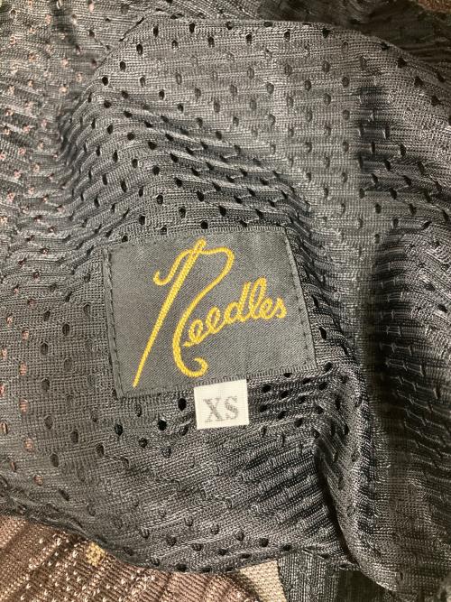 Needles（ニードルズ）Needles (ニードルズ) 総柄トラックパンツ ブラウン サイズ:XSの古着・服飾アイテム