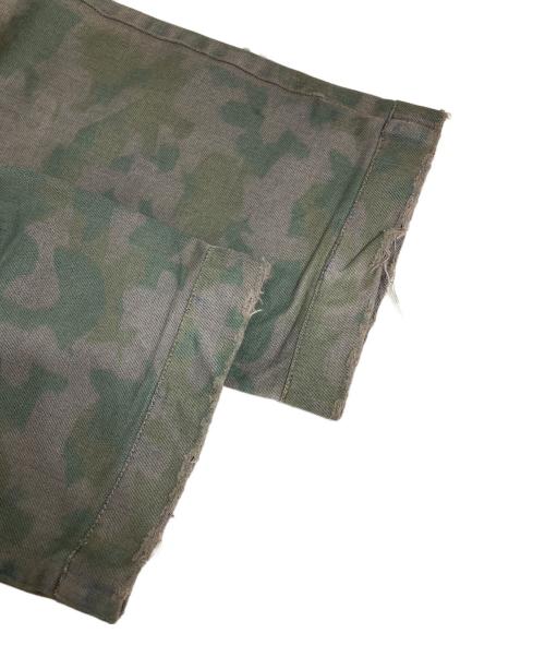 DOLCE & GABBANA（ドルチェ＆ガッバーナ）DOLCE & GABBANA (ドルチェ＆ガッバーナ) カモ柄デニムパンツ グリーン サイズ:46の古着・服飾アイテム