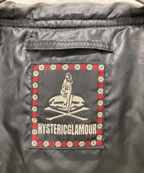 Hysteric Glamour（ヒステリックグラマー）Hysteric Glamour (ヒステリックグラマー) ワッペン中綿ジャケット ネイビー サイズ:FREEの古着・服飾アイテム