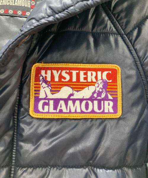 Hysteric Glamour（ヒステリックグラマー）Hysteric Glamour (ヒステリックグラマー) ワッペン中綿ジャケット ネイビー サイズ:FREEの古着・服飾アイテム