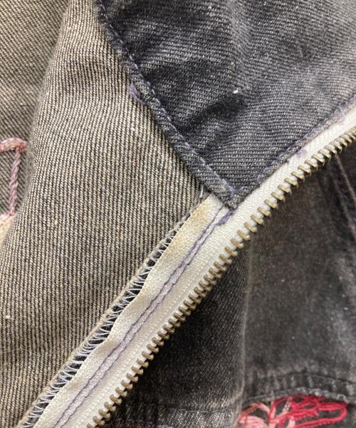 Left Alone（レフトアローン）Left Alone (レフトアローン) デニムジャケット グレー サイズ:Lの古着・服飾アイテム