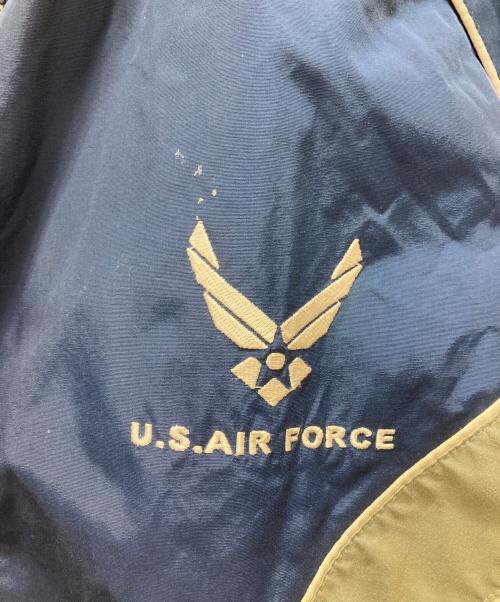 U.S. AIR FORCE（ユーエスエアフォース）U.S. AIR FORCE (ユーエスエアフォース) PTU ナイロンジャケット ネイビー サイズ:XLの古着・服飾アイテム