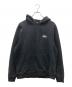 stussy（ステューシー）の古着「プルオーバーパーカー」｜ブラック