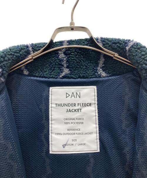 DAN（ダン）DAN (ダン) Thunder Fleece Jacket サンダーフリースジャケット グリーン サイズ:Mの古着・服飾アイテム