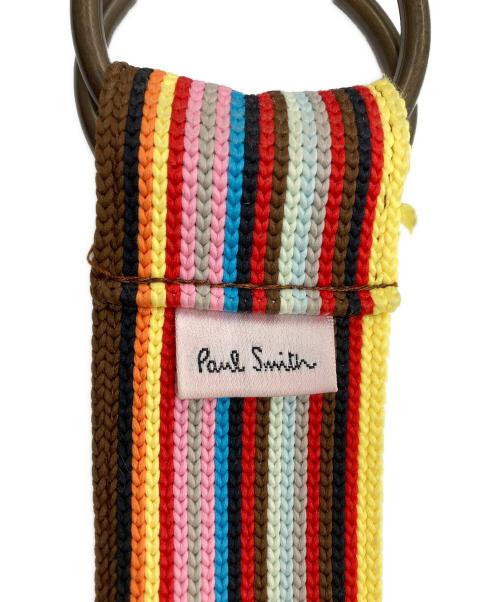 PAUL SMITH（ポールスミス）PAUL SMITH (ポールスミス) マルチカラーストライプベルト マルチカラーの古着・服飾アイテム