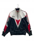 adidasアディダス）の古着「80-90's トラックジャケット/デサント製」｜ホワイト