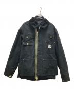 CarHartt×sacaiカーハート×サカイ）の古着「Canvas MA-1 Jacket Michigan」｜ブラック