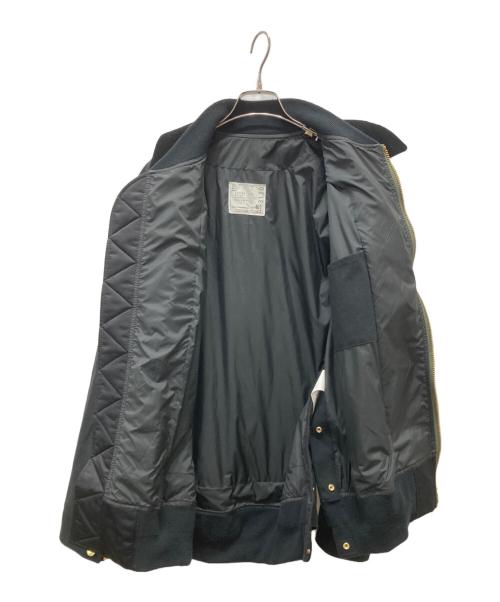 CarHartt（カーハート）CarHartt (カーハート) sacai (サカイ) Canvas MA-1 Jacket Michigan ブラック サイズ:1の古着・服飾アイテム