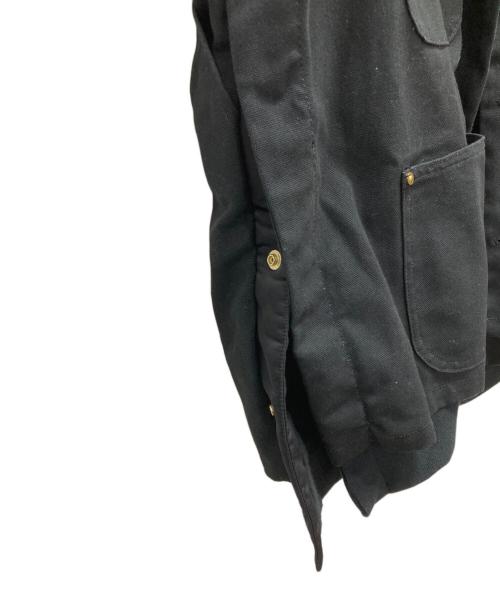 CarHartt（カーハート）CarHartt (カーハート) sacai (サカイ) Canvas MA-1 Jacket Michigan ブラック サイズ:1の古着・服飾アイテム