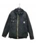 CarHartt（カーハート）の古着「Canvas MA-1 Jacket Michigan」｜ブラック