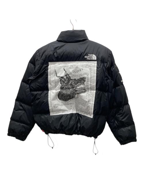 THE NORTH FACE（ザ ノース フェイス）THE NORTH FACE (ザ ノース フェイス) SUPREME (シュプリーム) Nuptse Jacket/ヌプシダウンジャケット ブラック サイズ:Mの古着・服飾アイテム