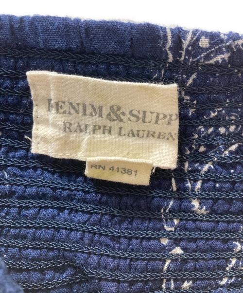 Denim & Supply Ralph Lauren（デニム＆サプライ ラルフローレン）Denim & Supply Ralph Lauren (デニム＆サプライ ラルフローレン) アシンメトリースカート ネイビー サイズ:XXSの古着・服飾アイテム