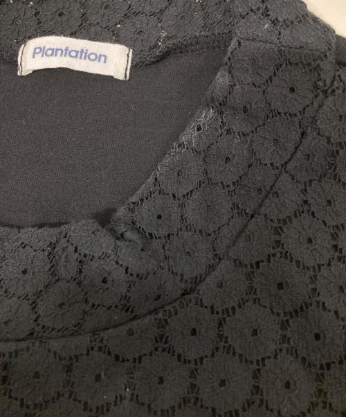 plantation（プランテーション）Plantation (プランテーション) カットソー ブラック サイズ:2の古着・服飾アイテム