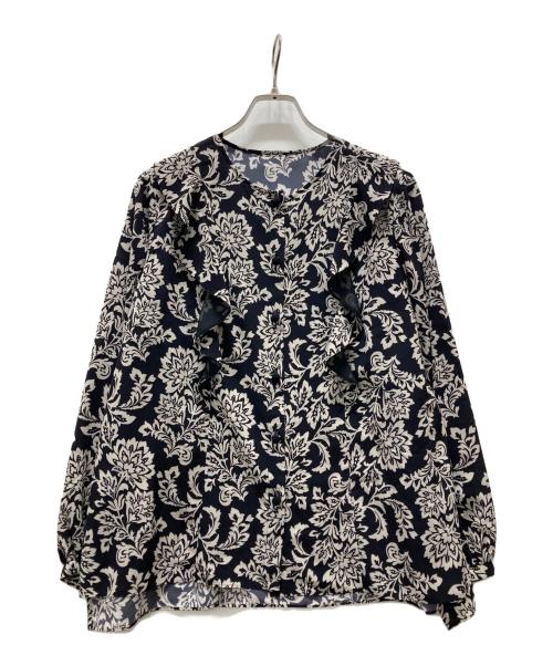 Leilian（レリアン）LEILIAN (レリアン) ブラウス ブラック サイズ:XLの古着・服飾アイテム