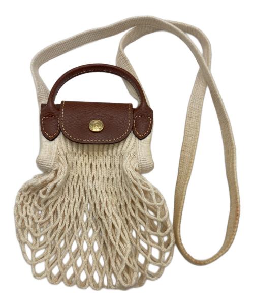 LONGCHAMP（ロンシャン）LONGCHAMP (ロンシャン) ル プリアージュフィレ ホワイトの古着・服飾アイテム