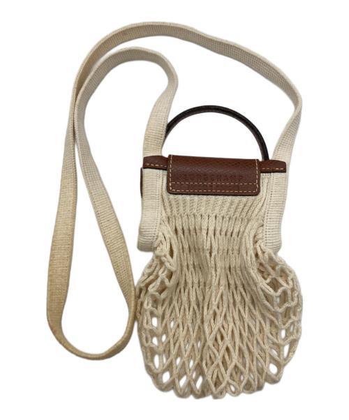 LONGCHAMP（ロンシャン）LONGCHAMP (ロンシャン) ル プリアージュフィレ ホワイトの古着・服飾アイテム