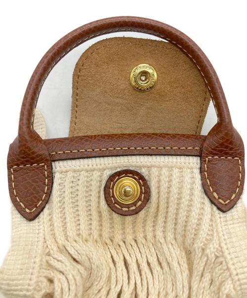 LONGCHAMP（ロンシャン）LONGCHAMP (ロンシャン) ル プリアージュフィレ ホワイトの古着・服飾アイテム