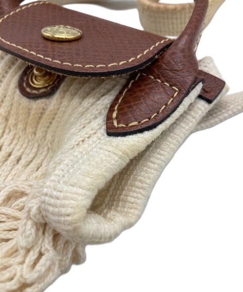 LONGCHAMP（ロンシャン）LONGCHAMP (ロンシャン) ル プリアージュフィレ ホワイトの古着・服飾アイテム