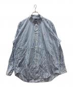 RALPH LAURENラルフローレン）の古着「ボタンダウンシャツ」｜スカイブルー