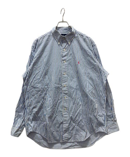RALPH LAUREN（ラルフローレン）RALPH LAUREN (ラルフローレン) ボタンダウンシャツ スカイブルー サイズ:Lの古着・服飾アイテム