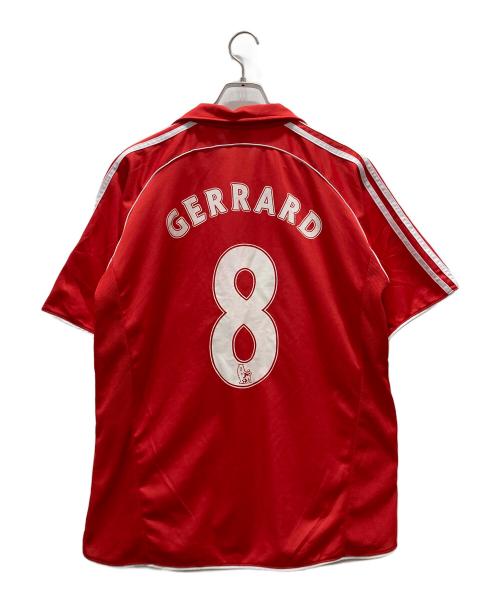 USED（ユーズド）USED (ユーズド) サッカーゲームシャツ レッド サイズ:表記無しの古着・服飾アイテム