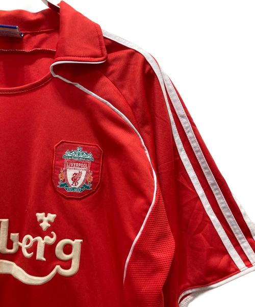 USED（ユーズド）USED (ユーズド) サッカーゲームシャツ レッド サイズ:表記無しの古着・服飾アイテム