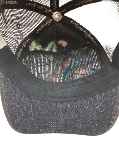 DON ED HARDY（ドンエドハーディ）DON ED HARDY (ドンエドハーディ) メッシュキャップ ブラックの古着・服飾アイテム